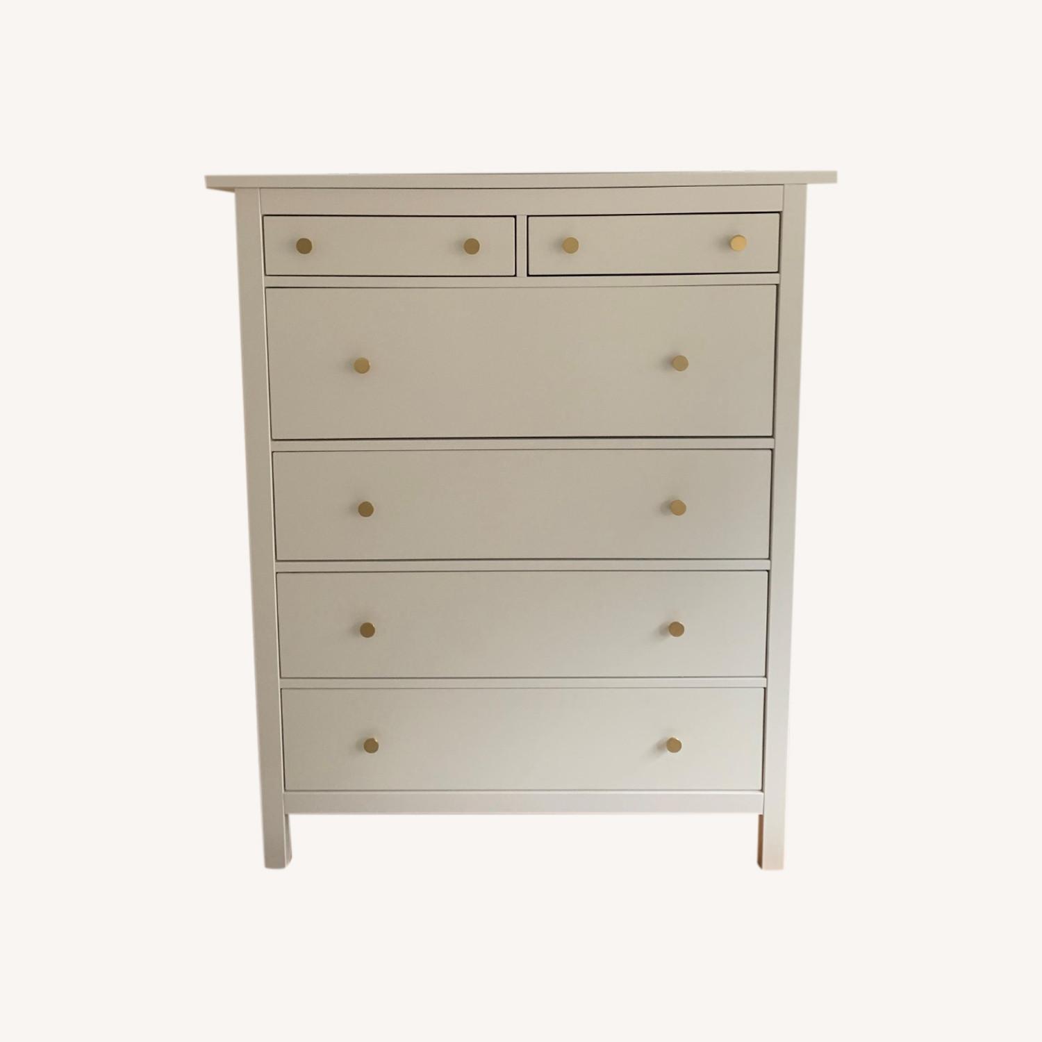 IKEA Hemnes 6 Drawer White Dresser AptDeco