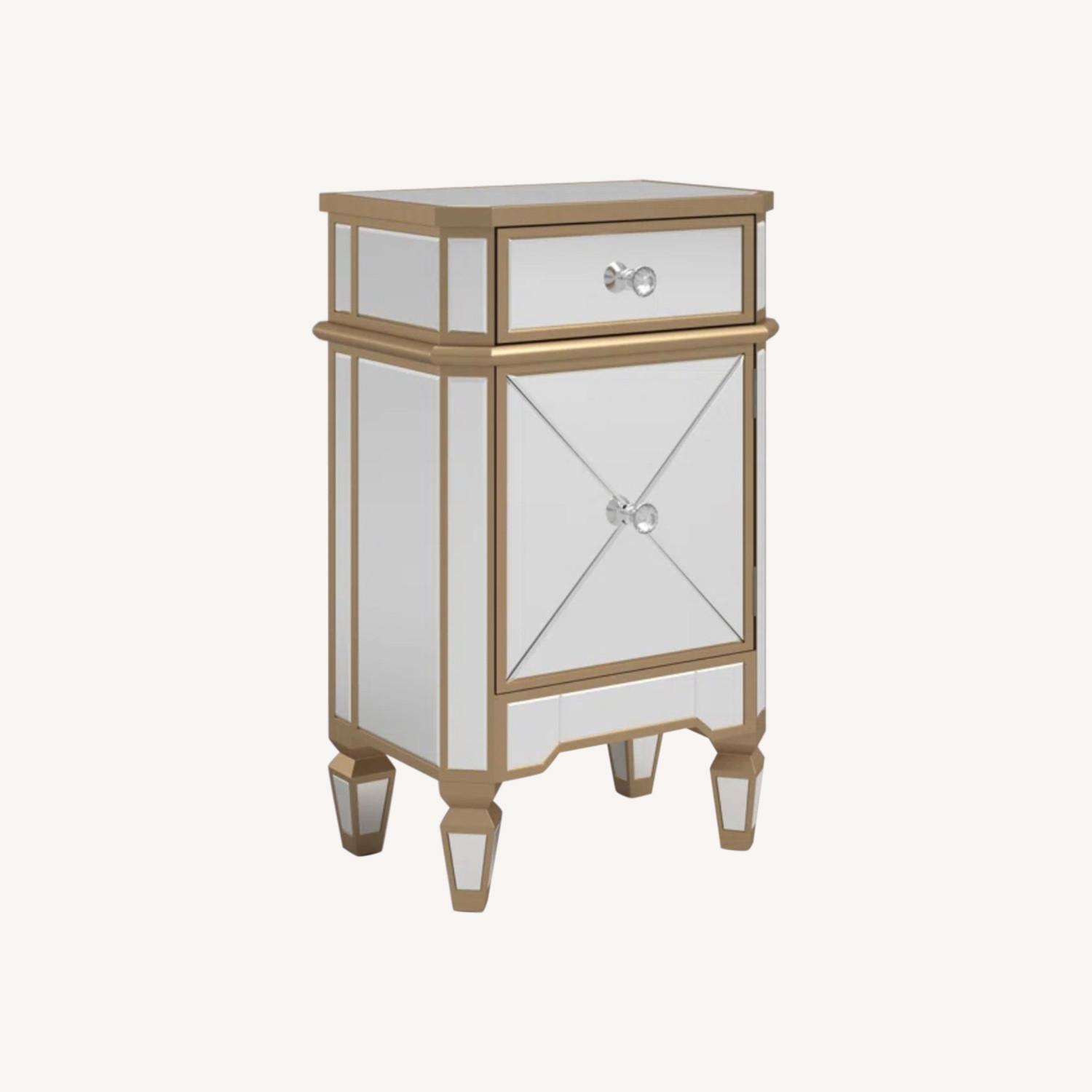 Wayfair Mirrored Accent Side Table - image-0