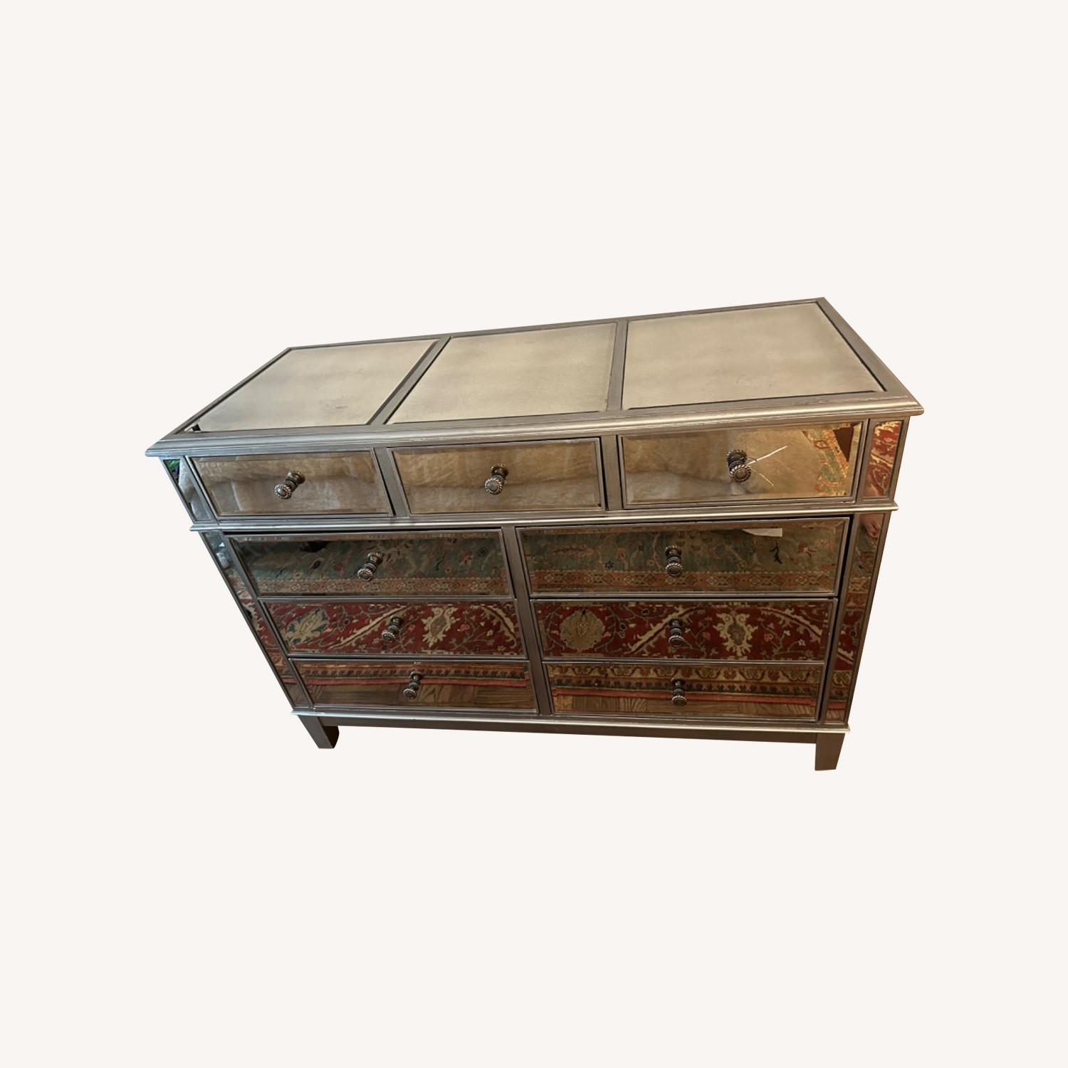 Pier 1 Imports Mirrored Dresser - image-0