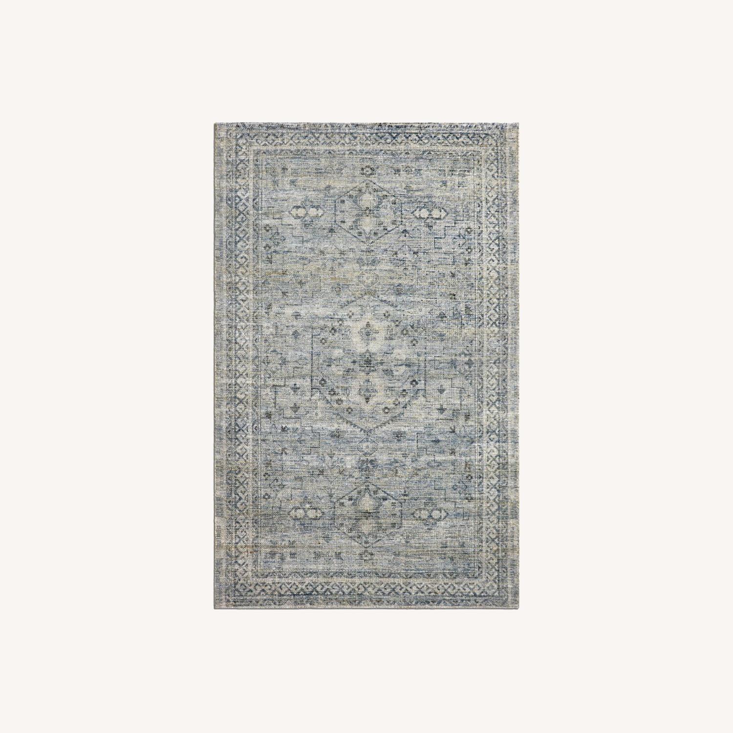 Pottery Barn Lorre Handwoven Jute Chenille Rug - image-0