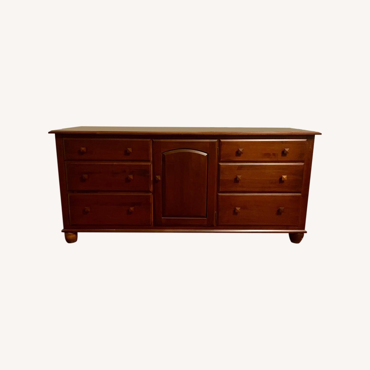 Ethan Allen Wood Dresser AptDeco