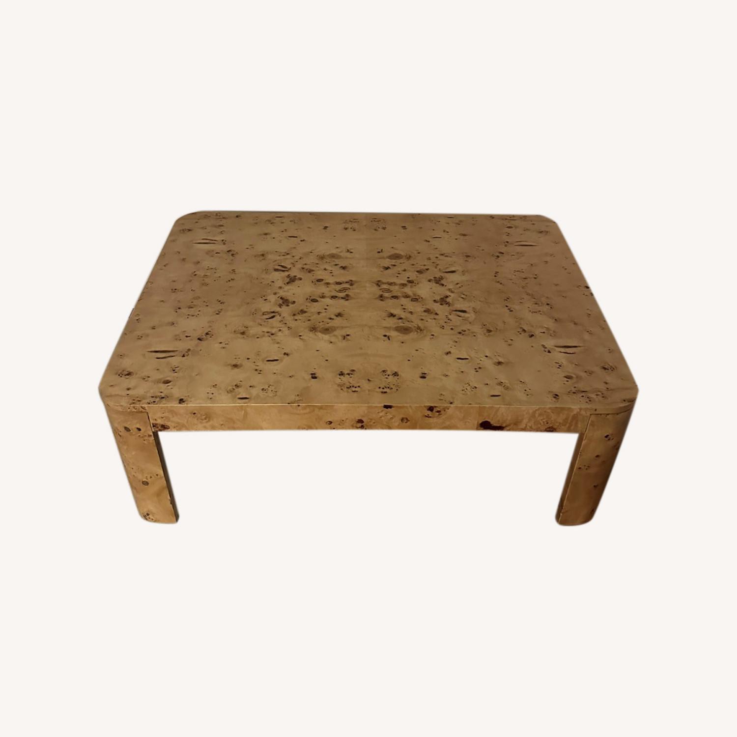 Cora Burl Wood Coffee Table - Thumbnail 3