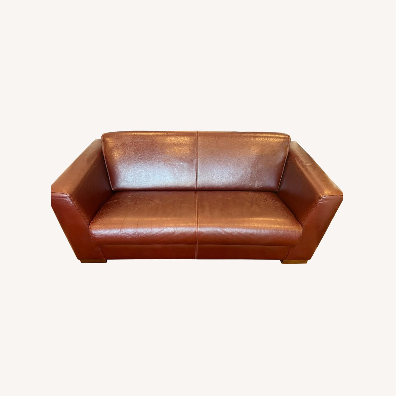 Custom Leather Sofa - image-0