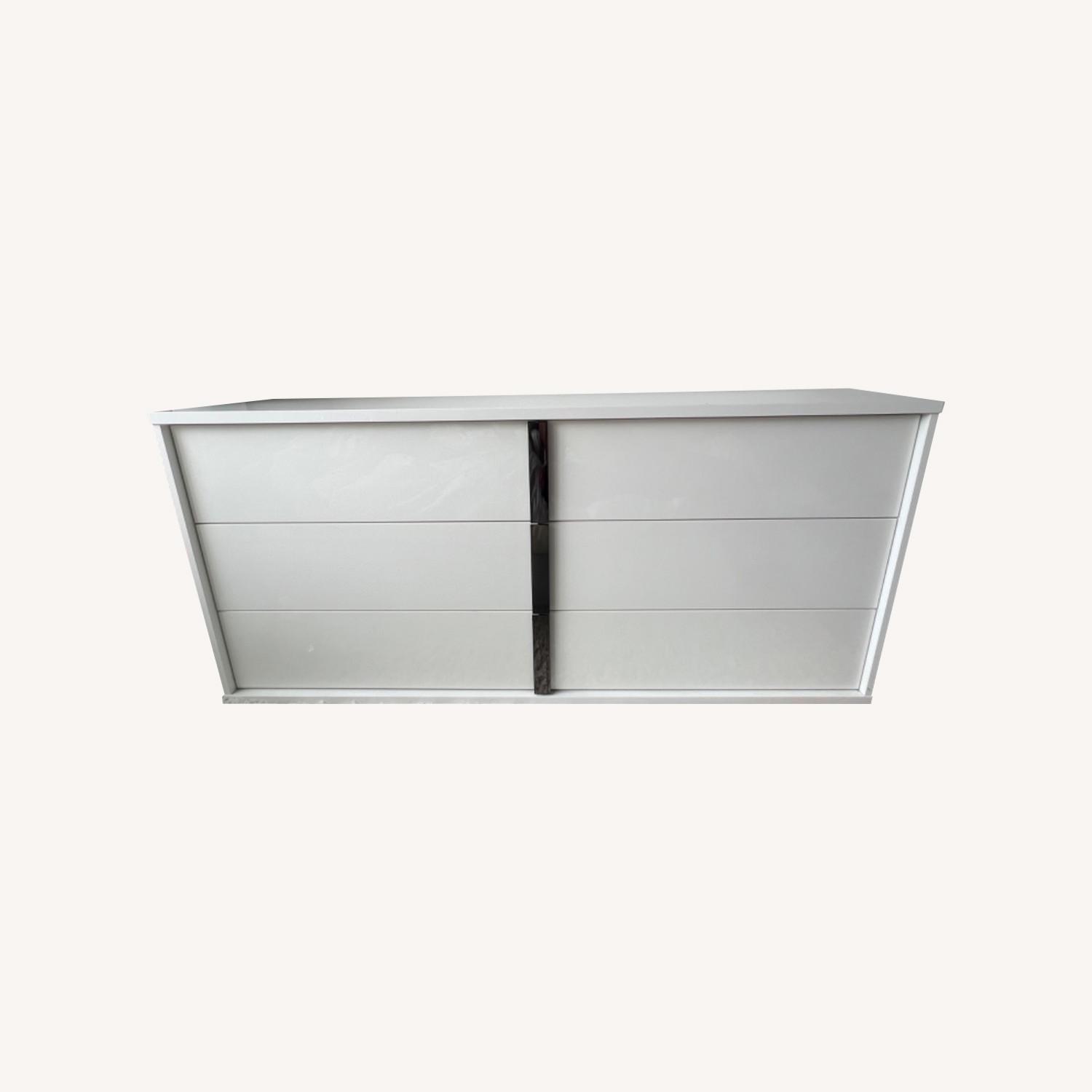 White Glossy Drawer - image-0