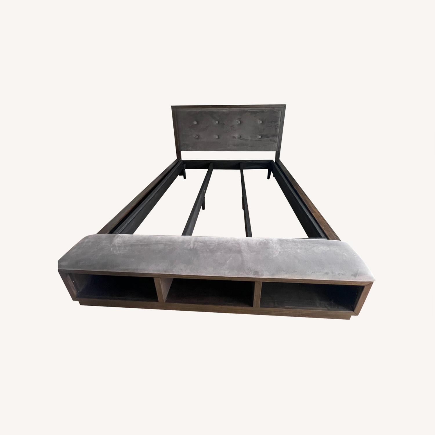 King/California King Upholstered Storage Bed - image-0