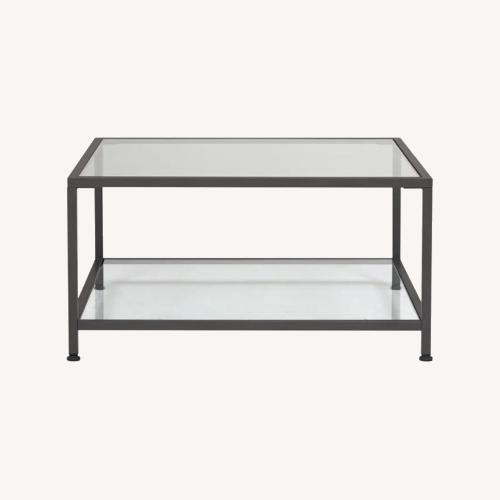 Rich Black Coffee Table + 2 End Tables AptDeco