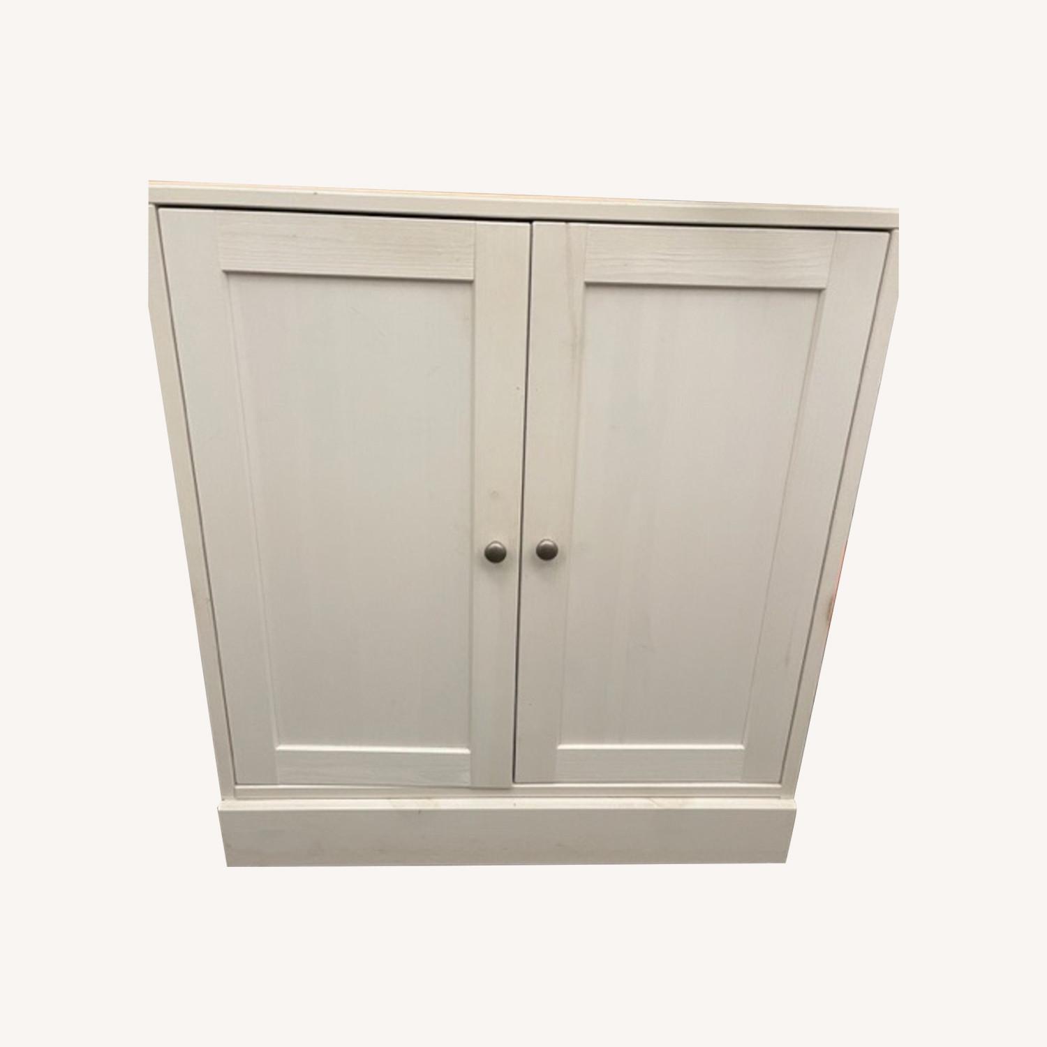 IKEA Cabinet WITH Base White - image-0
