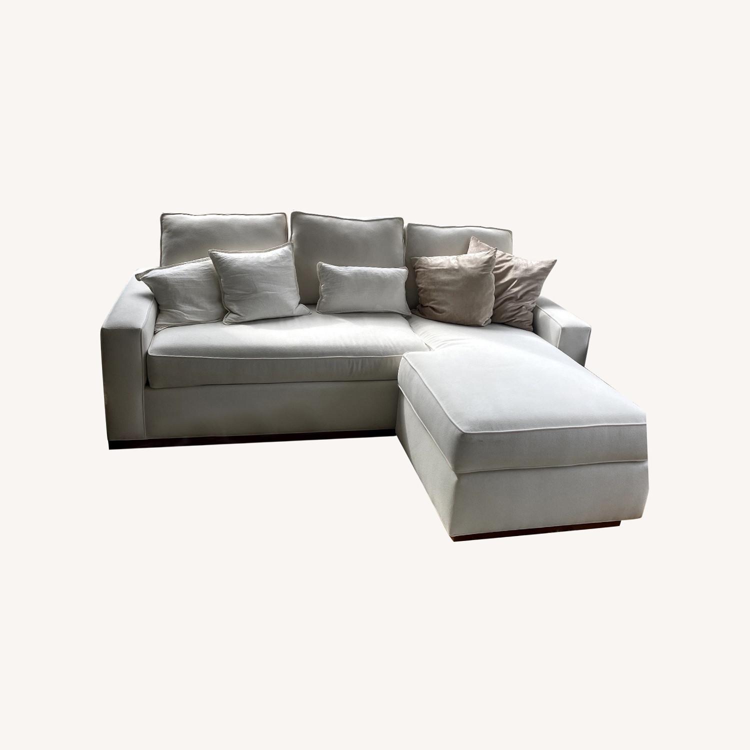 Apt2b White Sleeper Sofa, Limited Edition AptDeco