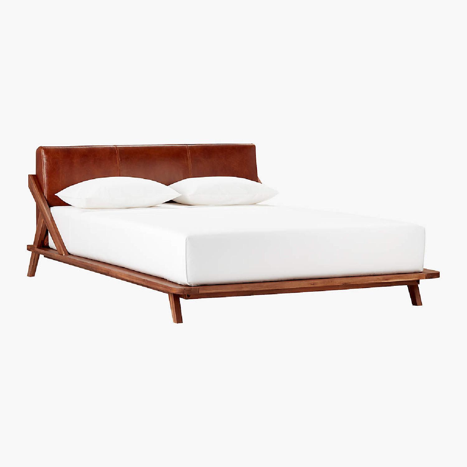 CB2 Leather Bed - image-5