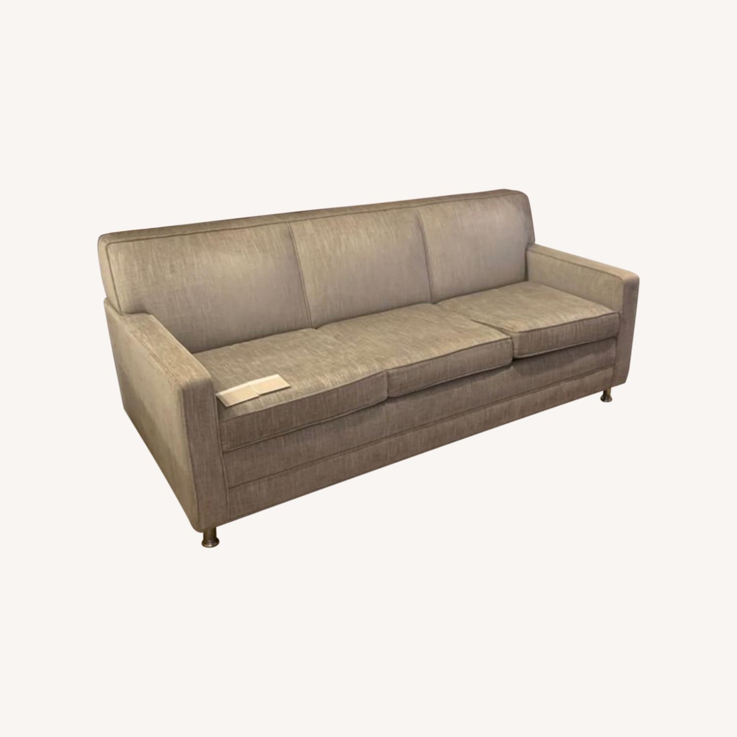 Carlyle Grey Pull Out Sofa (Queen Bed) - image-0
