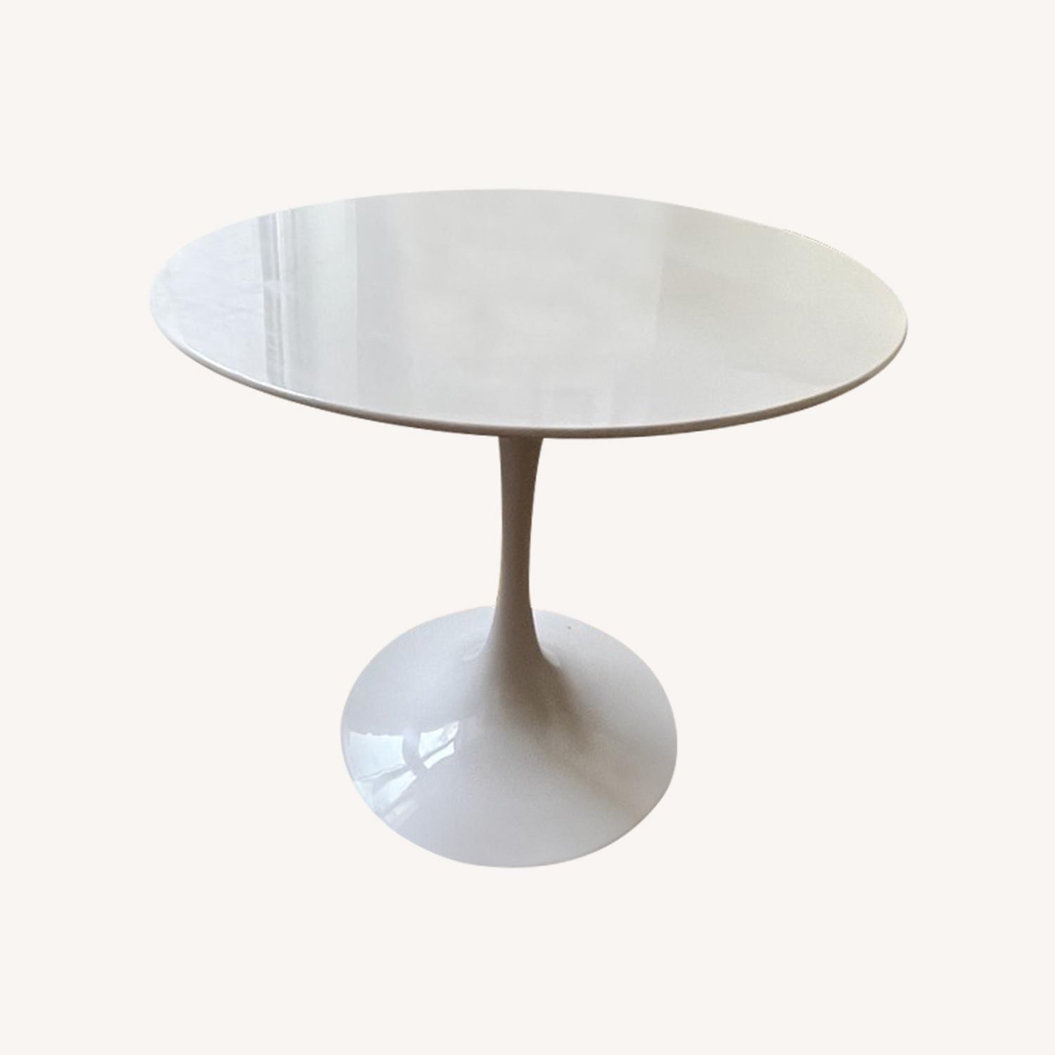 Lippa 36" Round Wood Top Dining Table AptDeco