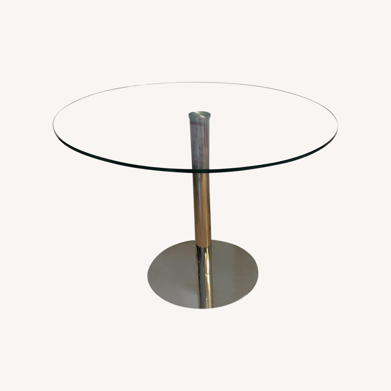 Modani 39" Glass Dining Table - image-0