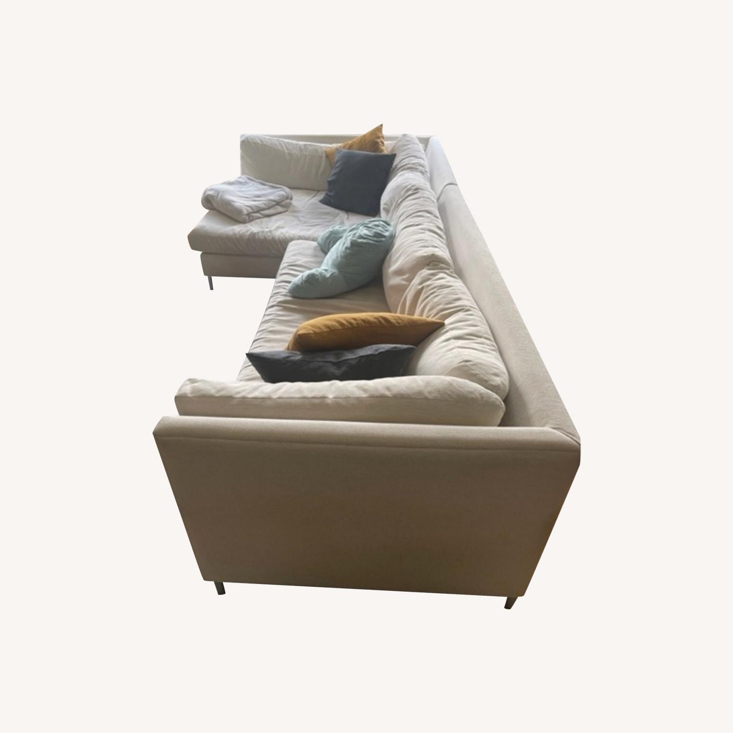 CB2 Sectional Couch AptDeco