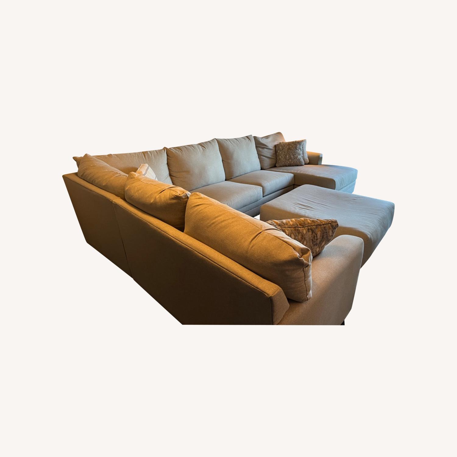 Kate 3 Piece Sectional With Ottoman - image-0