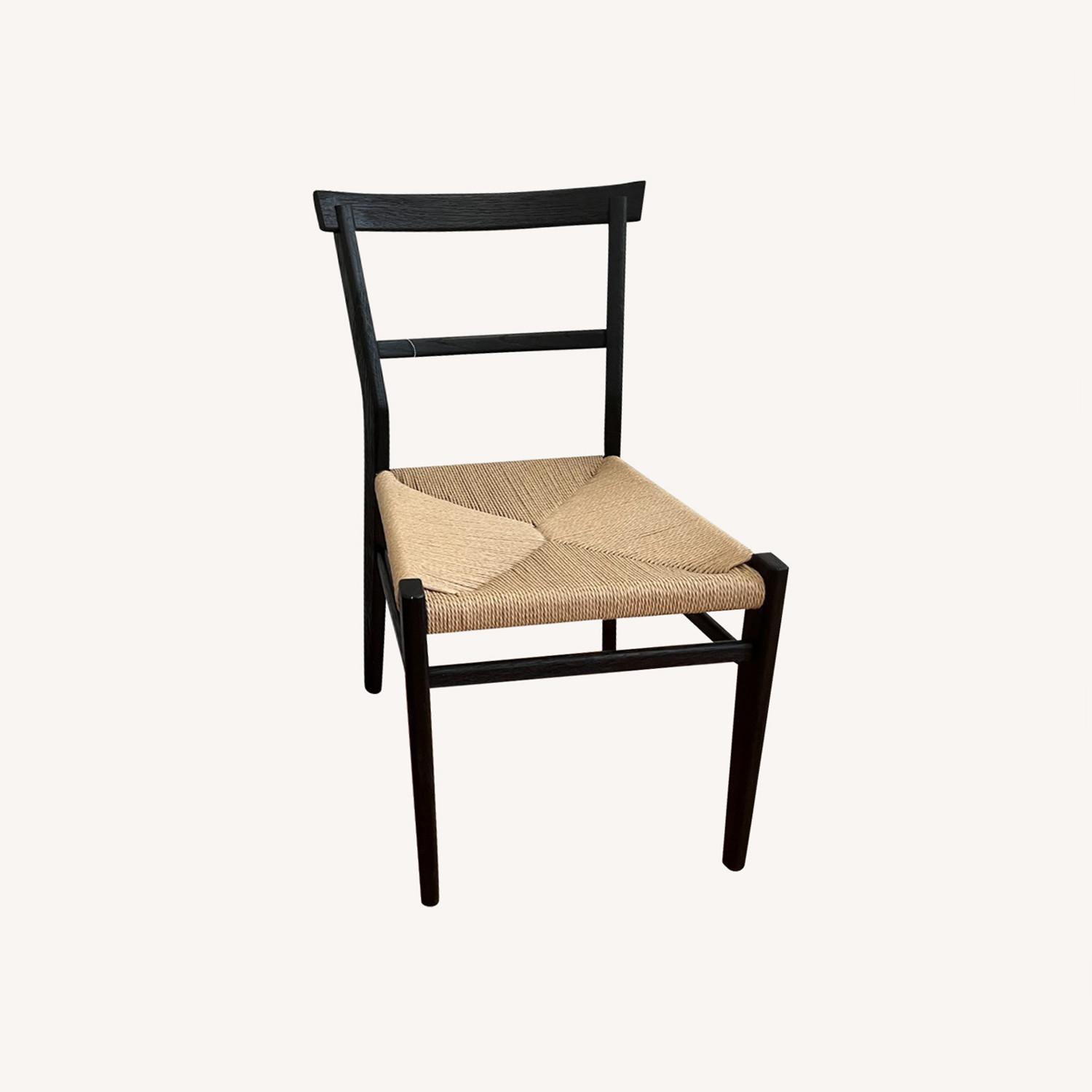 Anthropologie Oak Farmhouse Dining Chair Set of 2 AptDeco