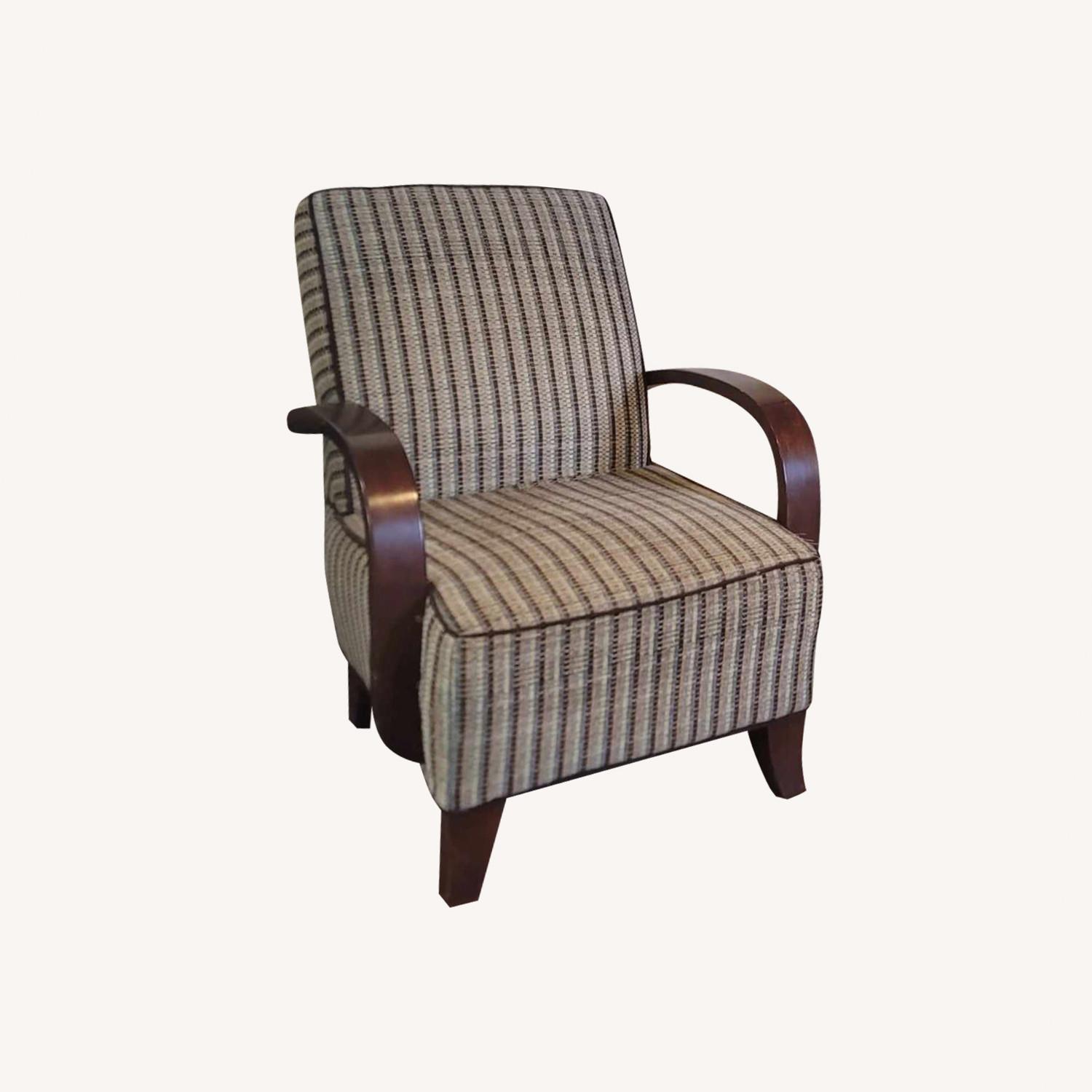 Patterned Accent Chairs (Pair) - image-0