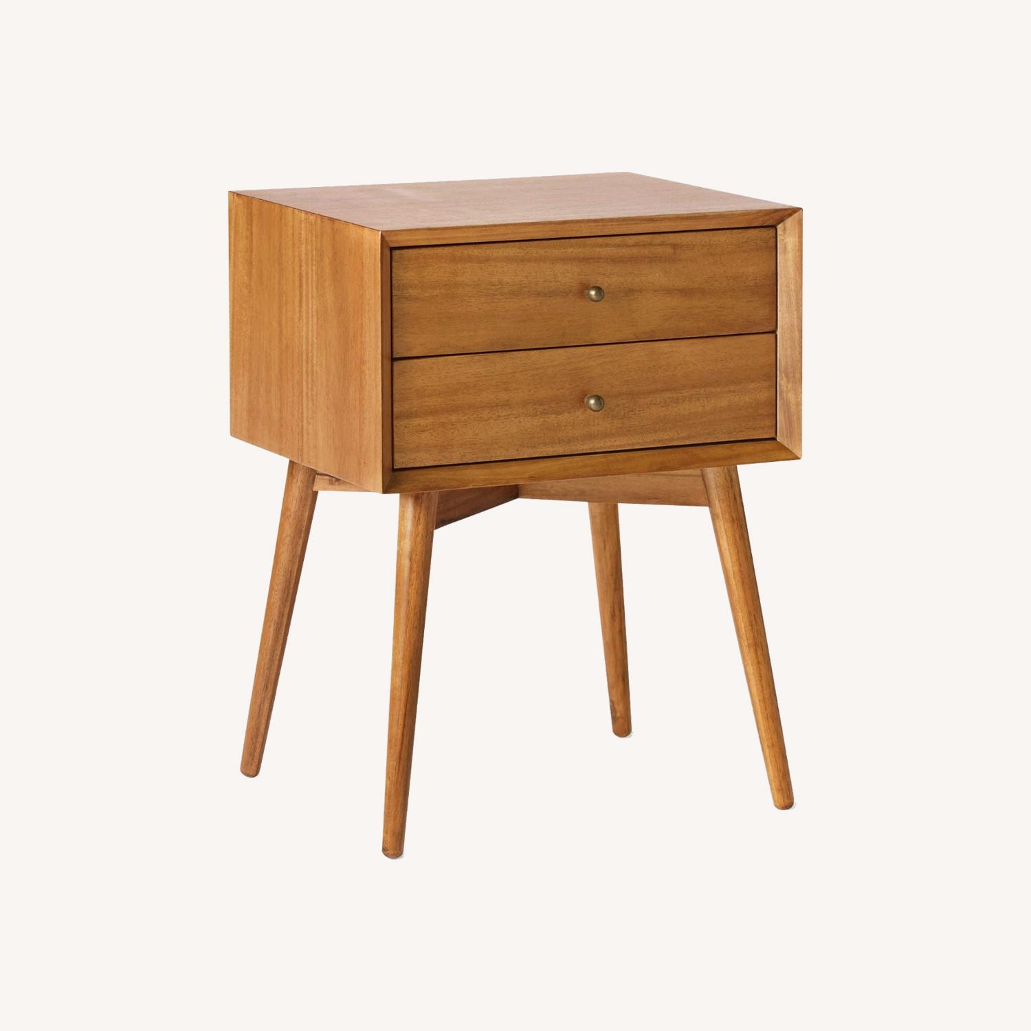 West Elm Midcentury Nightstand Small AptDeco