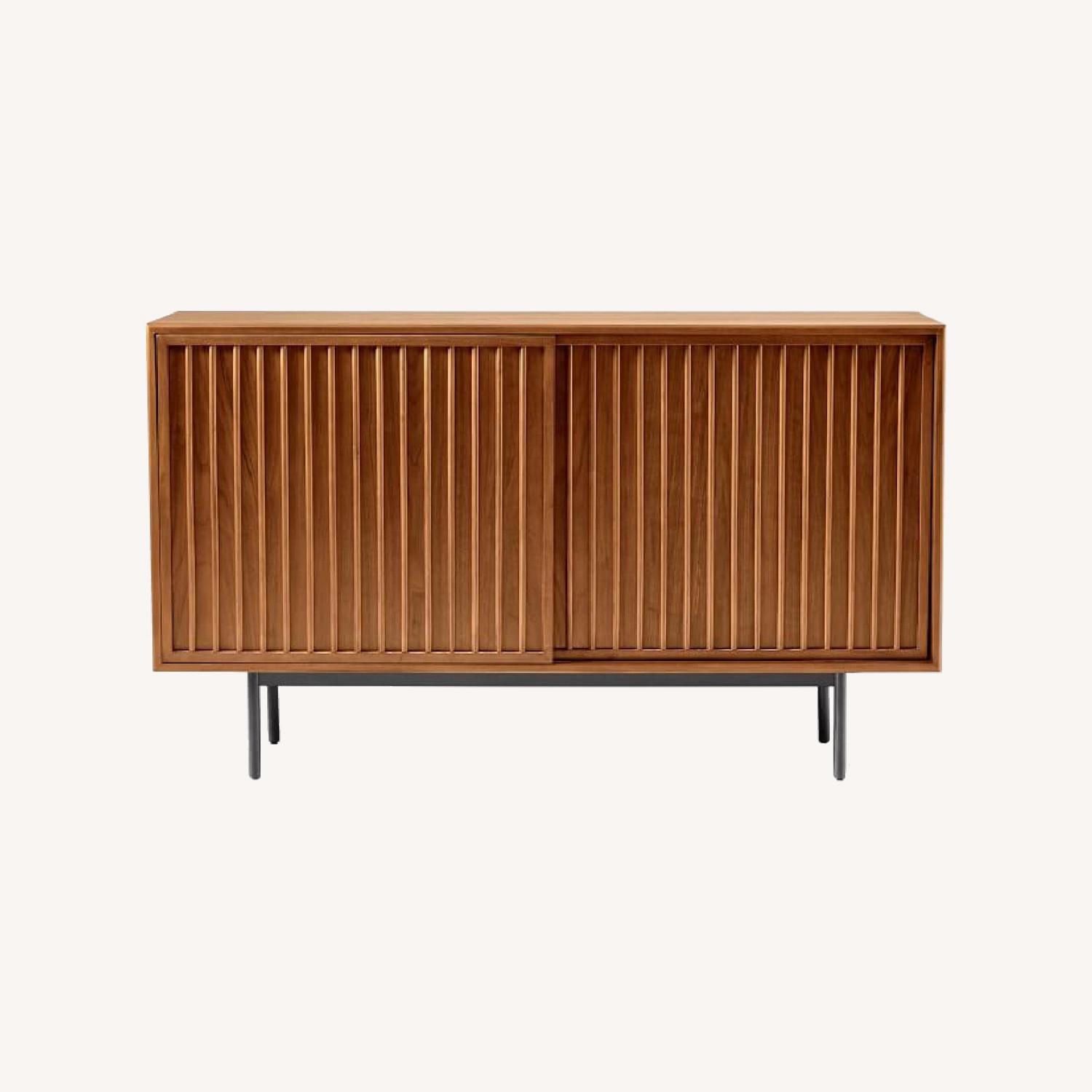 West Elm Slatted Buffet AptDeco