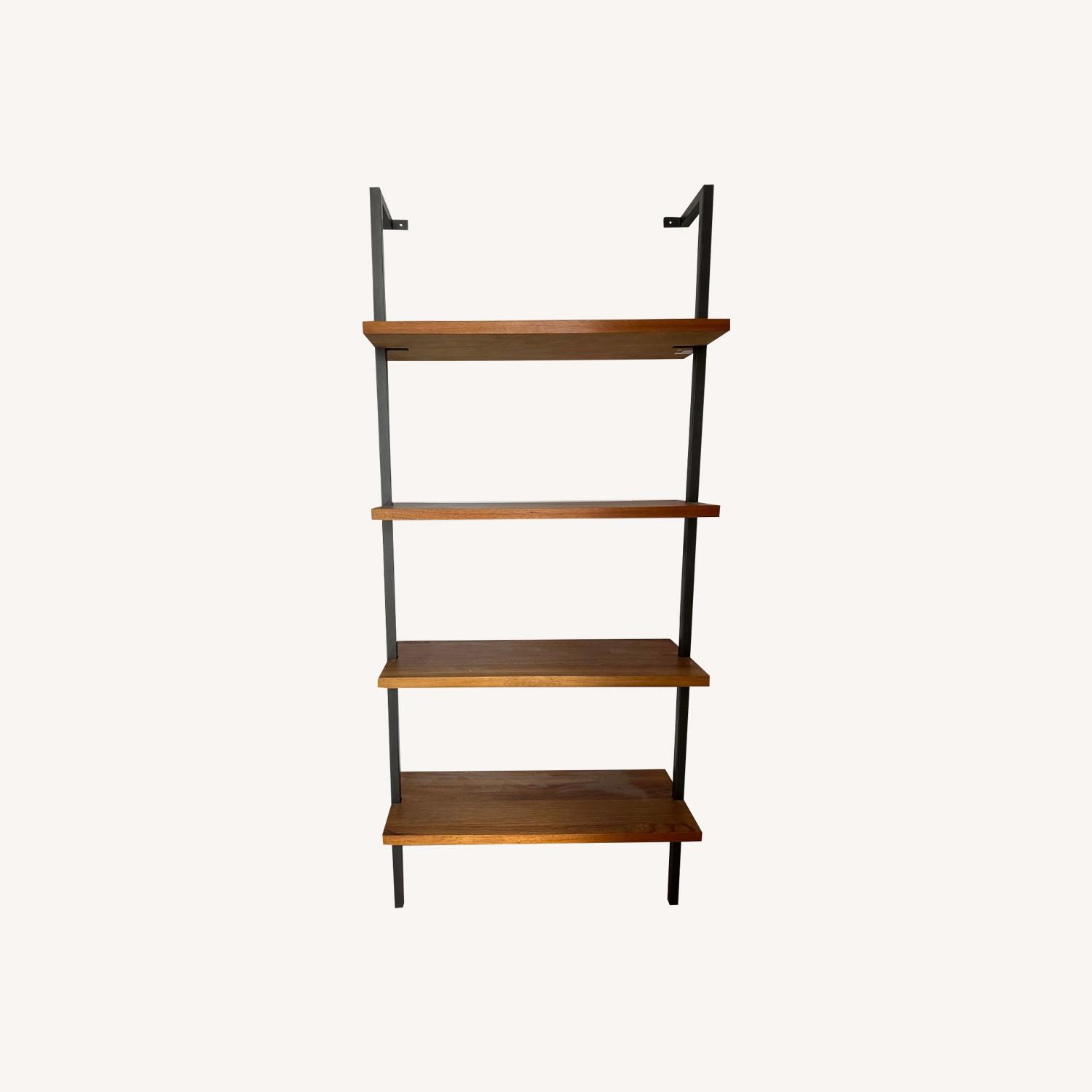 CB2 Helix Walnut Bookshelf - image-0