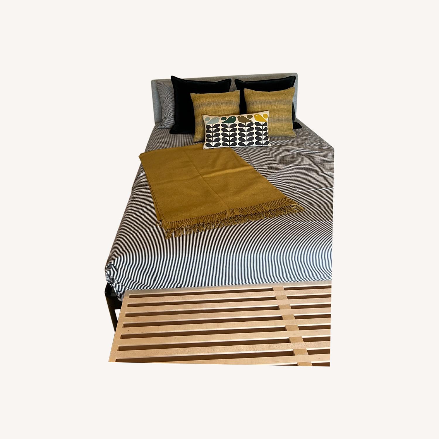 Design Within Reach Full Min Bed with Headboard AptDeco