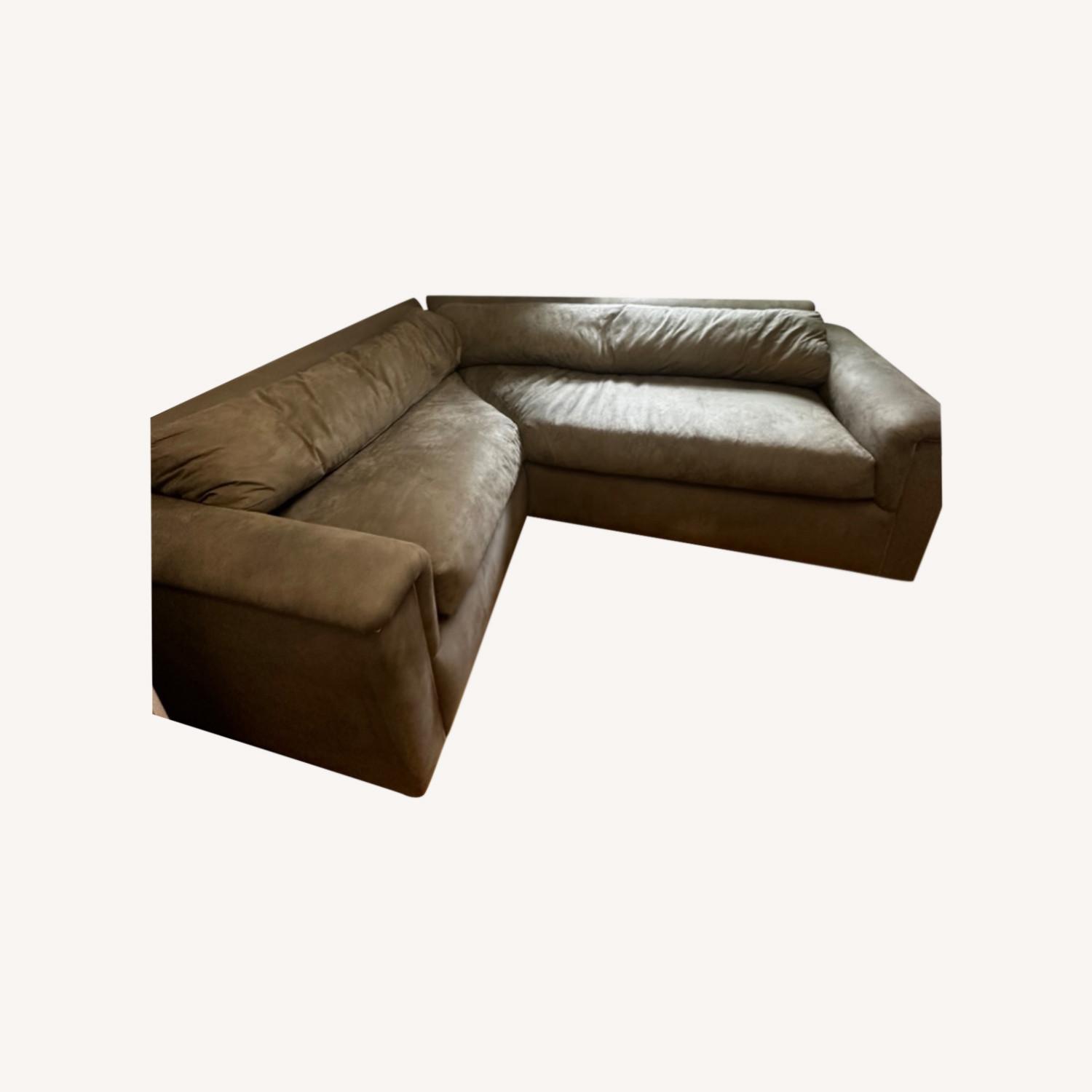 J. Robert Scott L-Shape Couch - image-0