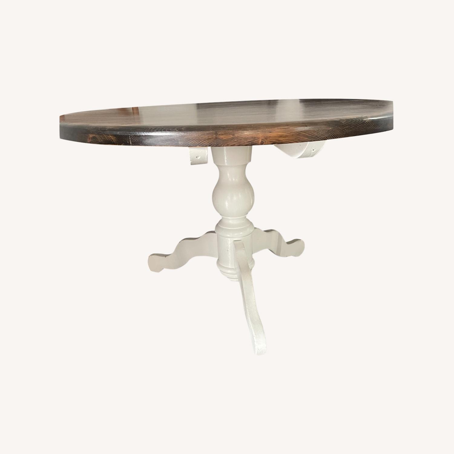 Antique Round Dining Table - image-0