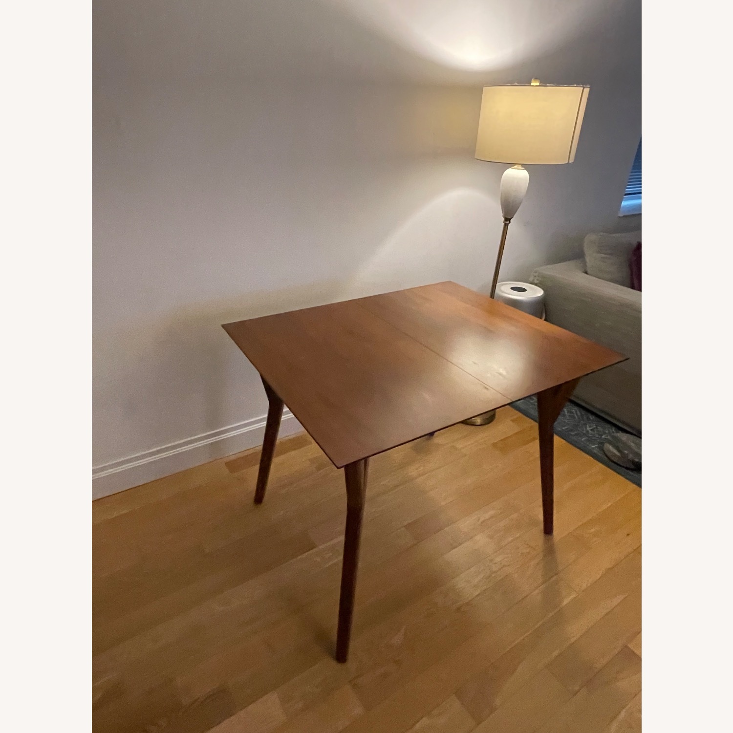  West Elm Expandable Mid-Century Dining Table - image-5