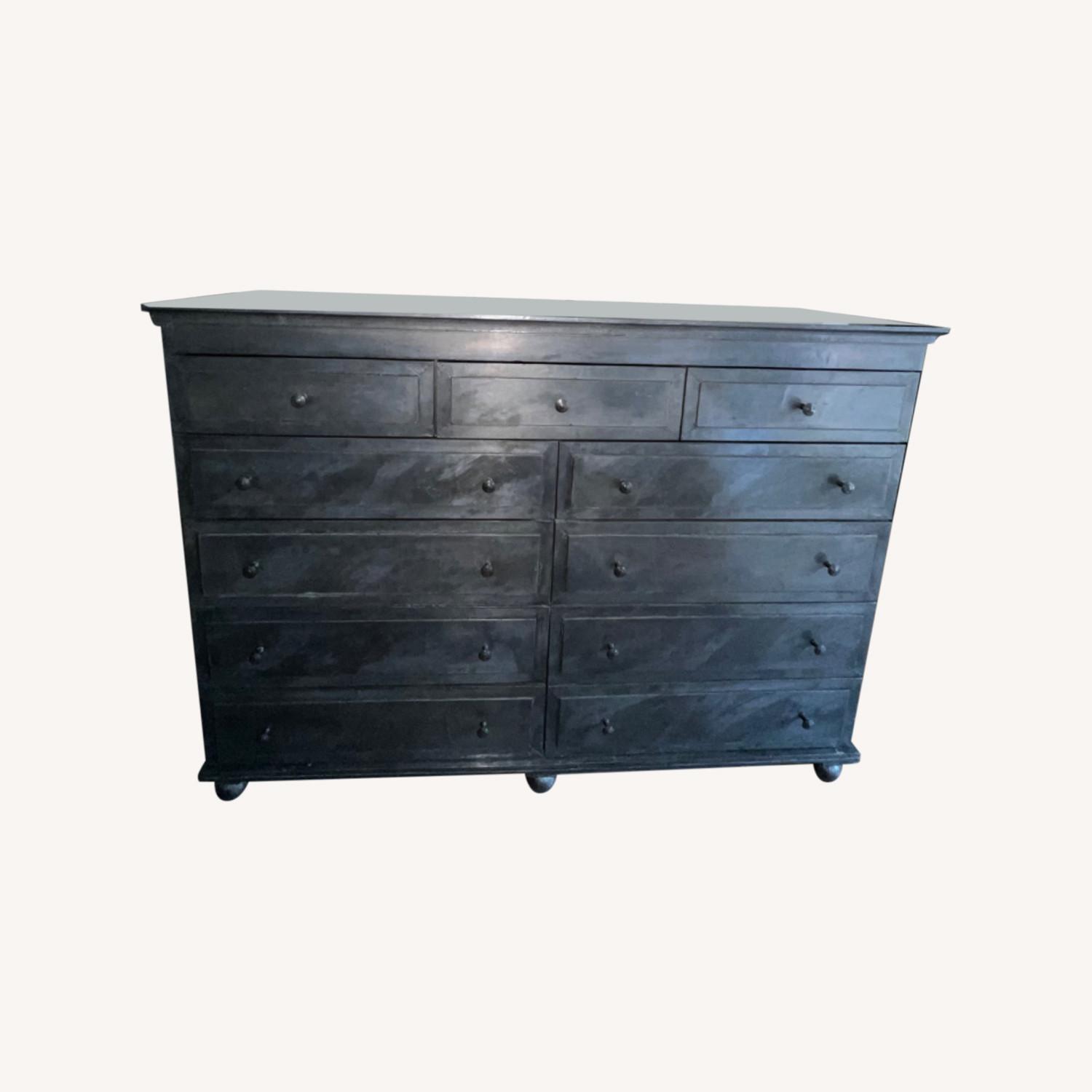 Restoration Hardware Annecy ZincWrapped Dresser AptDeco