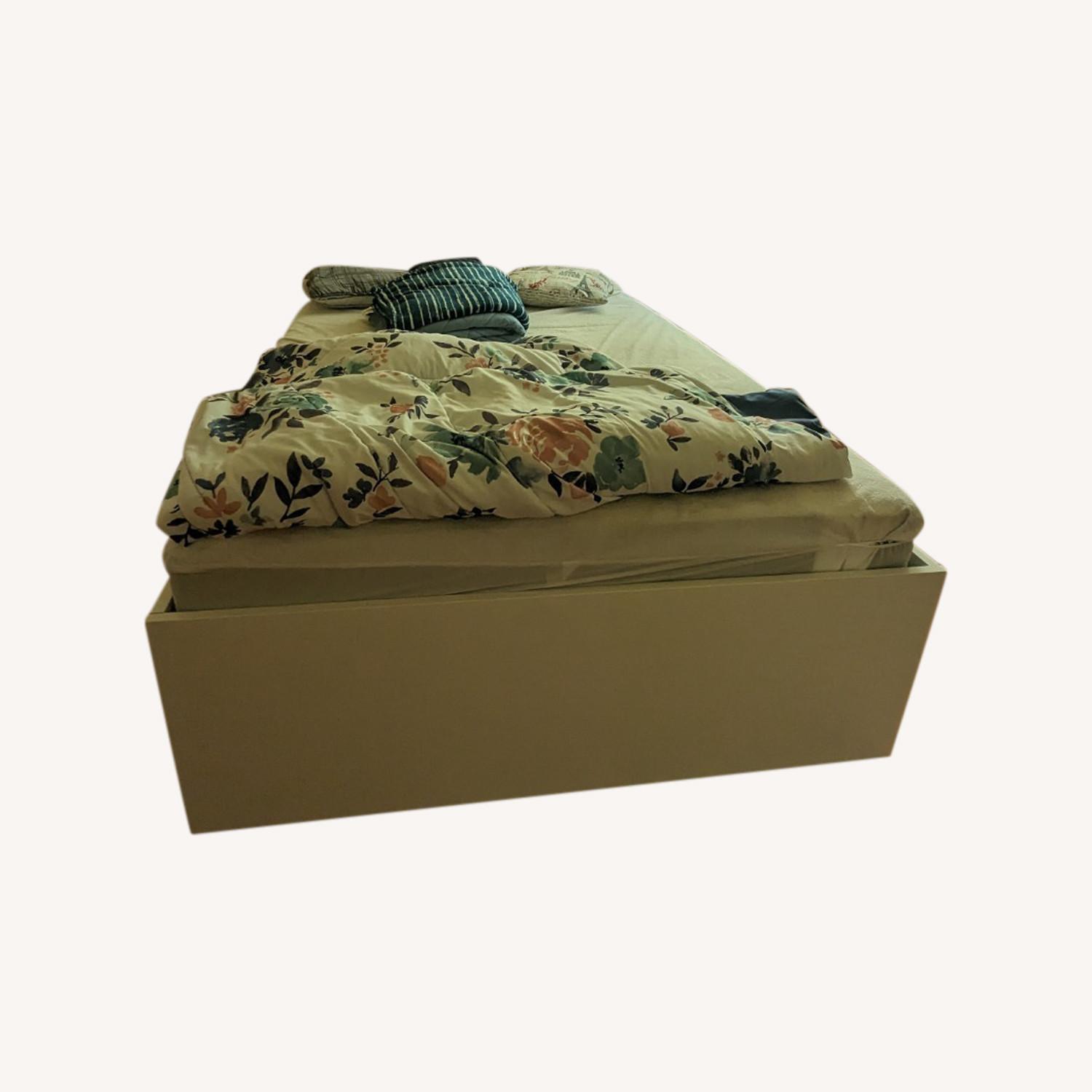 IKEA Full Bed Frame with Storage - image-0