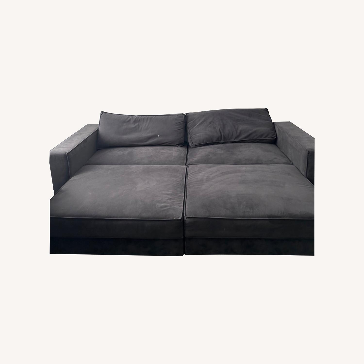 Coddle Sleeper Sofa in Gray - image-0