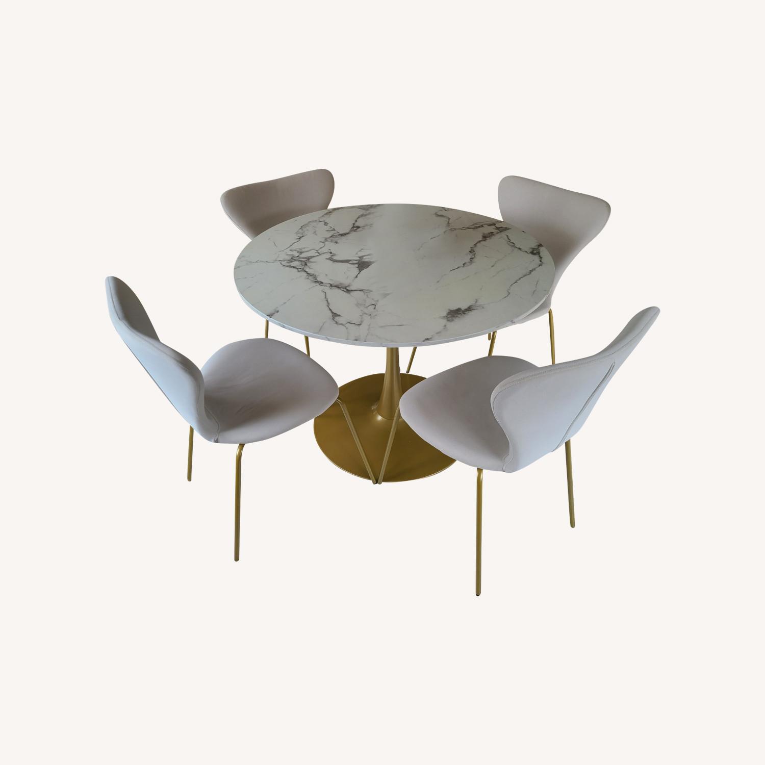 Wayfair Maribelle 4 Person Dining Table Set - image-0