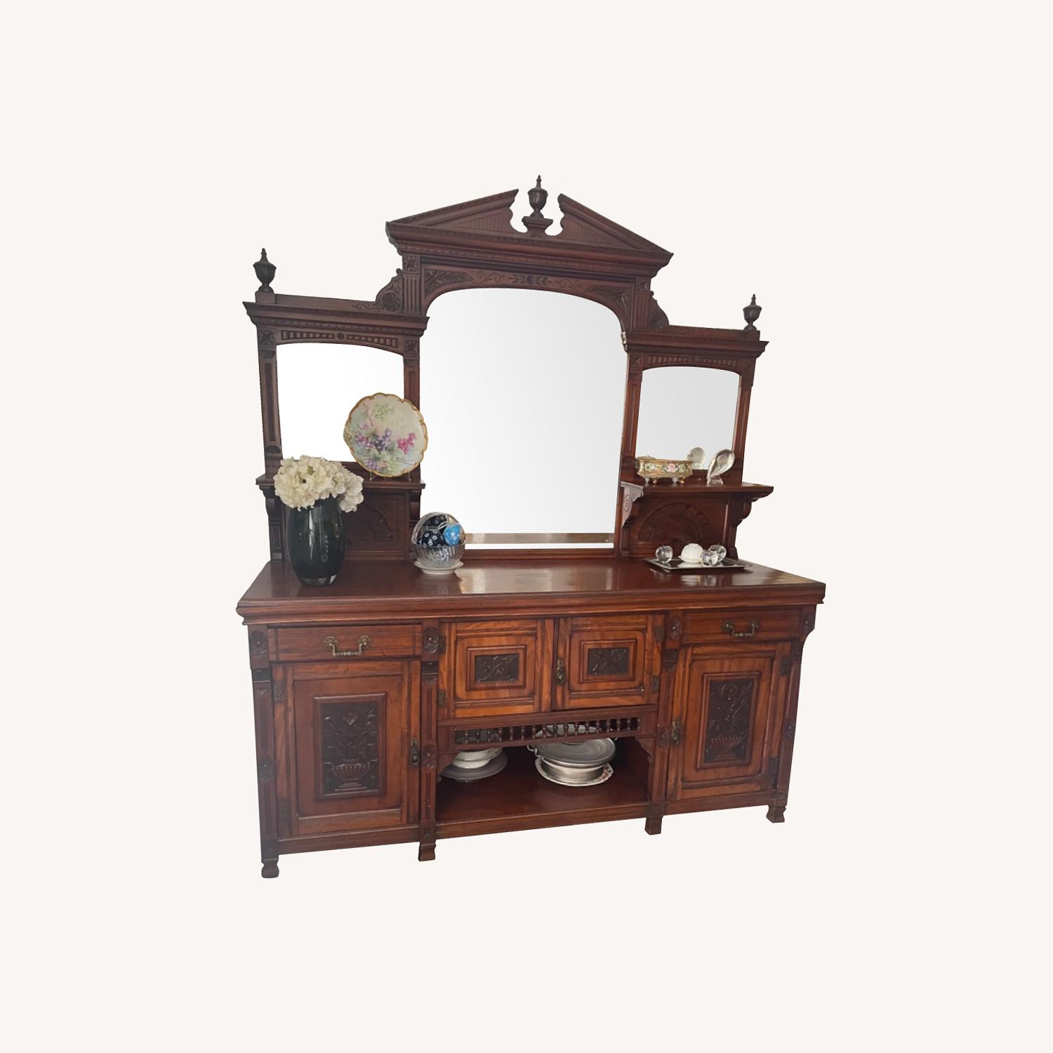 English Antique Sideboard/Buffet - image-0
