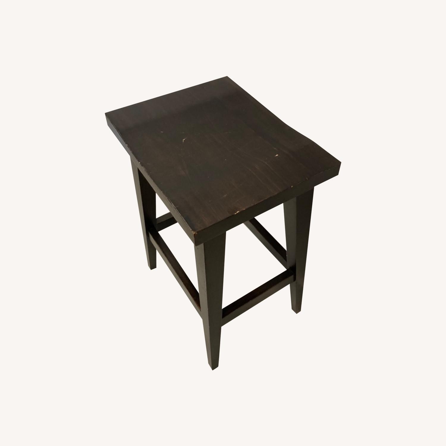Wooden Barstool - image-0