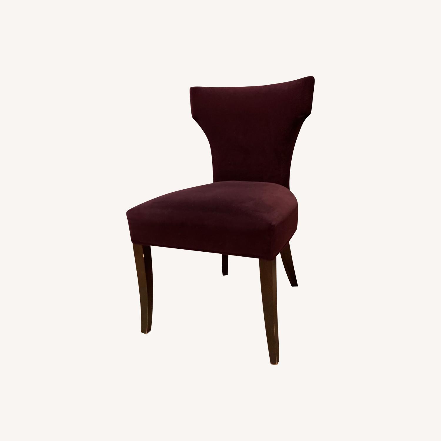 Wayfair Suede Upholstered Dining Chairs - image-0