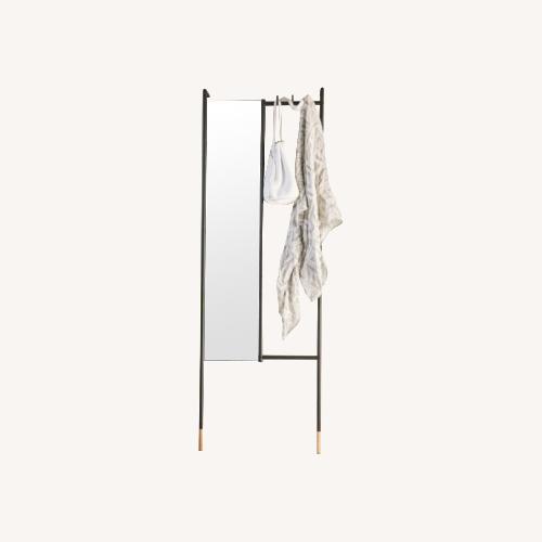 IKEA Floor Mirror Black AptDeco