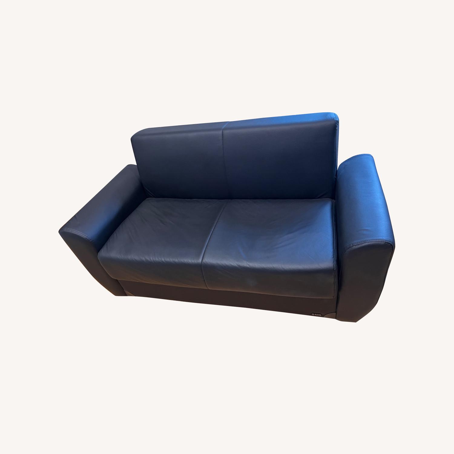 Leather 2-seater - image-0