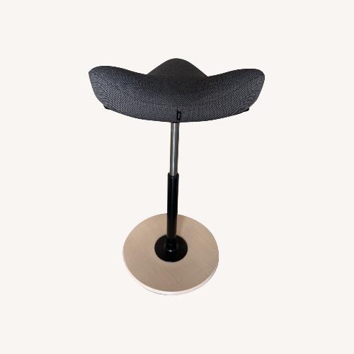 Two Light Grey Target Counter Stools AptDeco