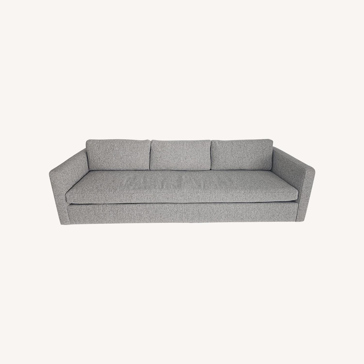 Crate & Barrel Aris Gray Sofa - image-0