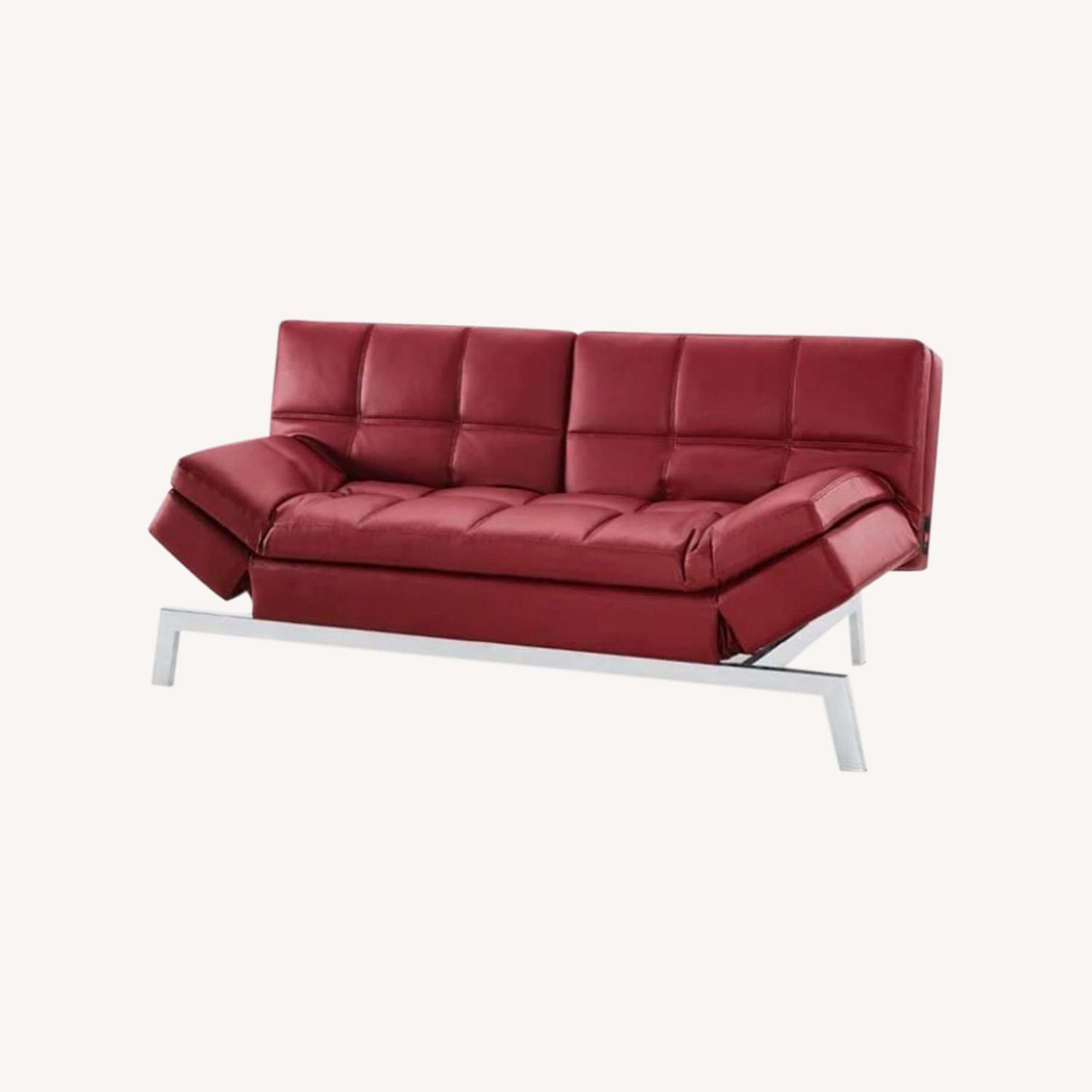 Coddle Red Toggle Sofa - image-0