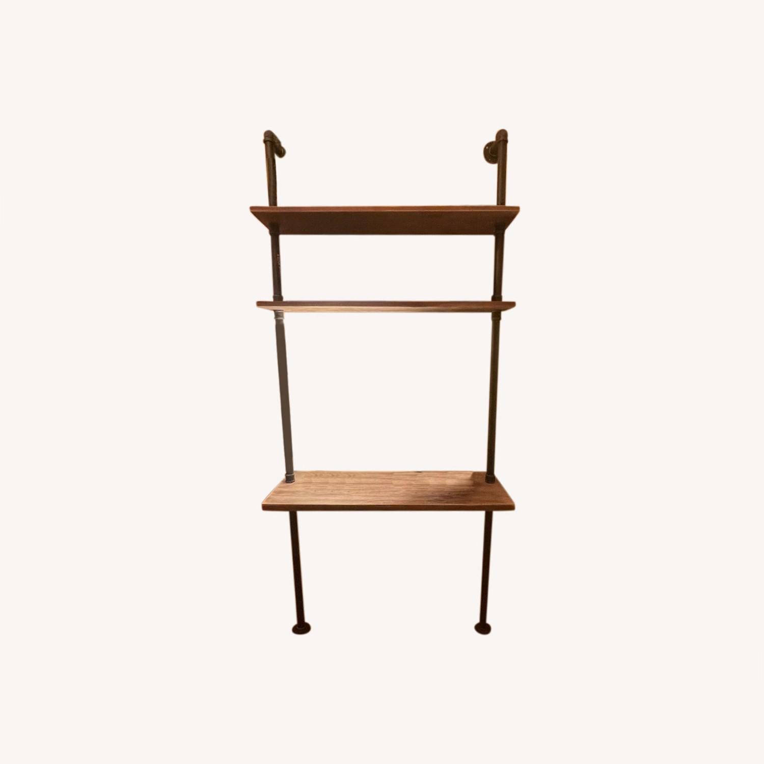 View of Space Saving Wall Unit/Desk - AptDeco