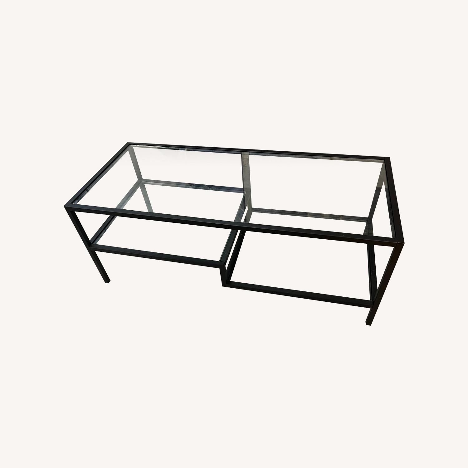 Glass Coffee Table AptDeco
