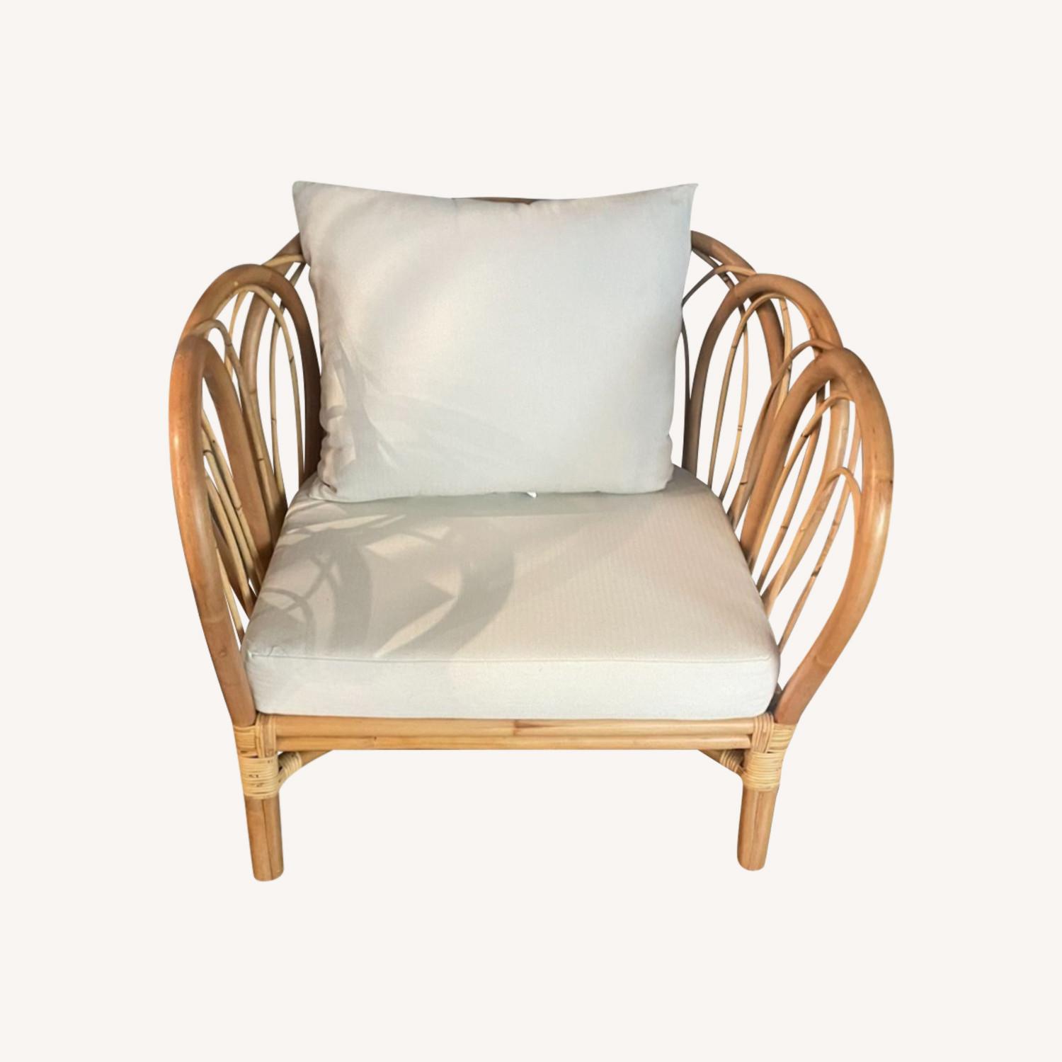 Urban Outfitters Rattan Chair AptDeco