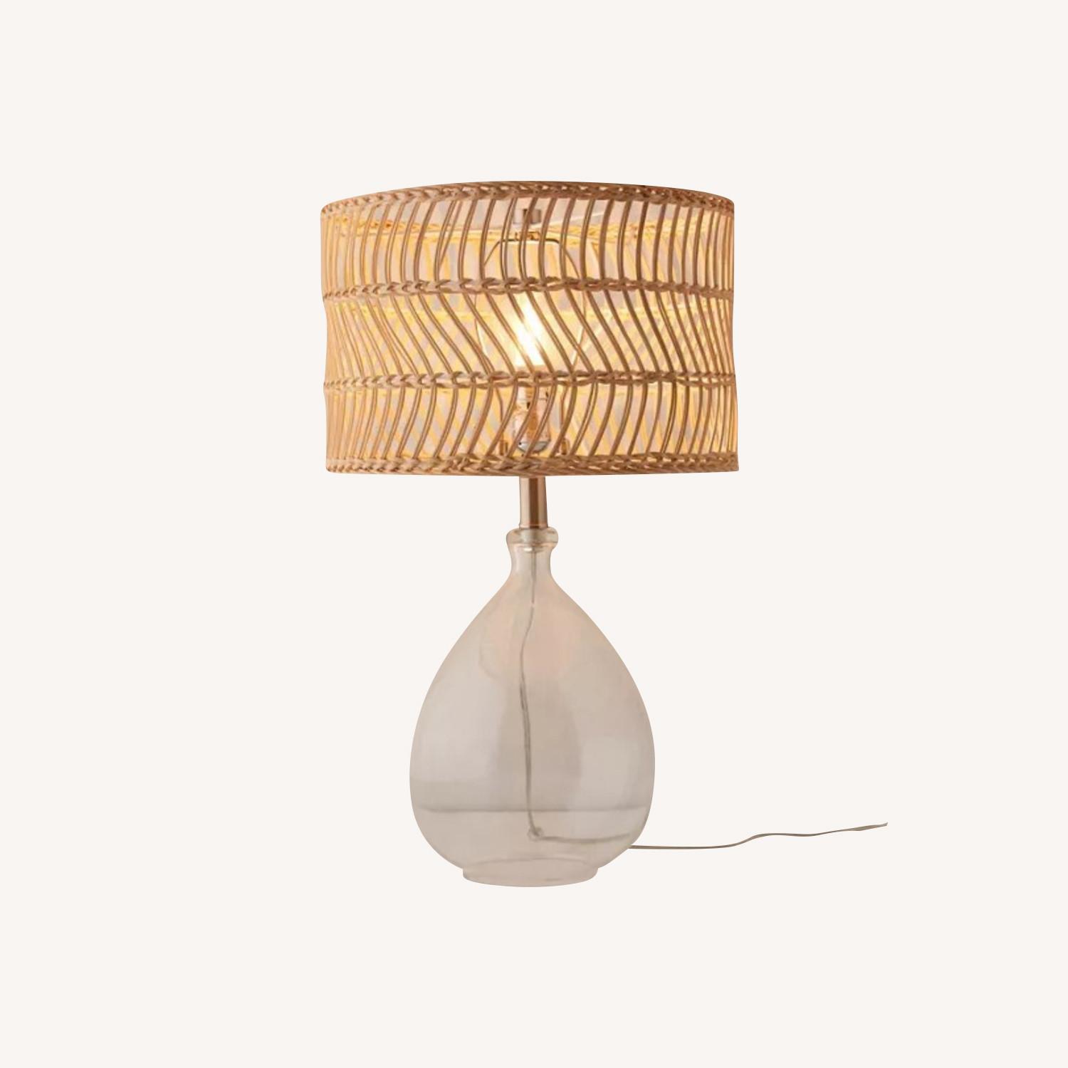 Urban Outfitters Teardrop Lamps with Shades AptDeco