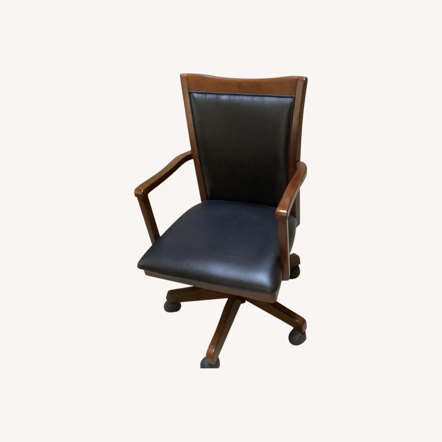 Ashley Furniture Wood Office Chair - image-0