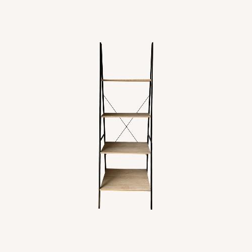 72" Loring 5 Shelf Ladder Bookshelf AptDeco