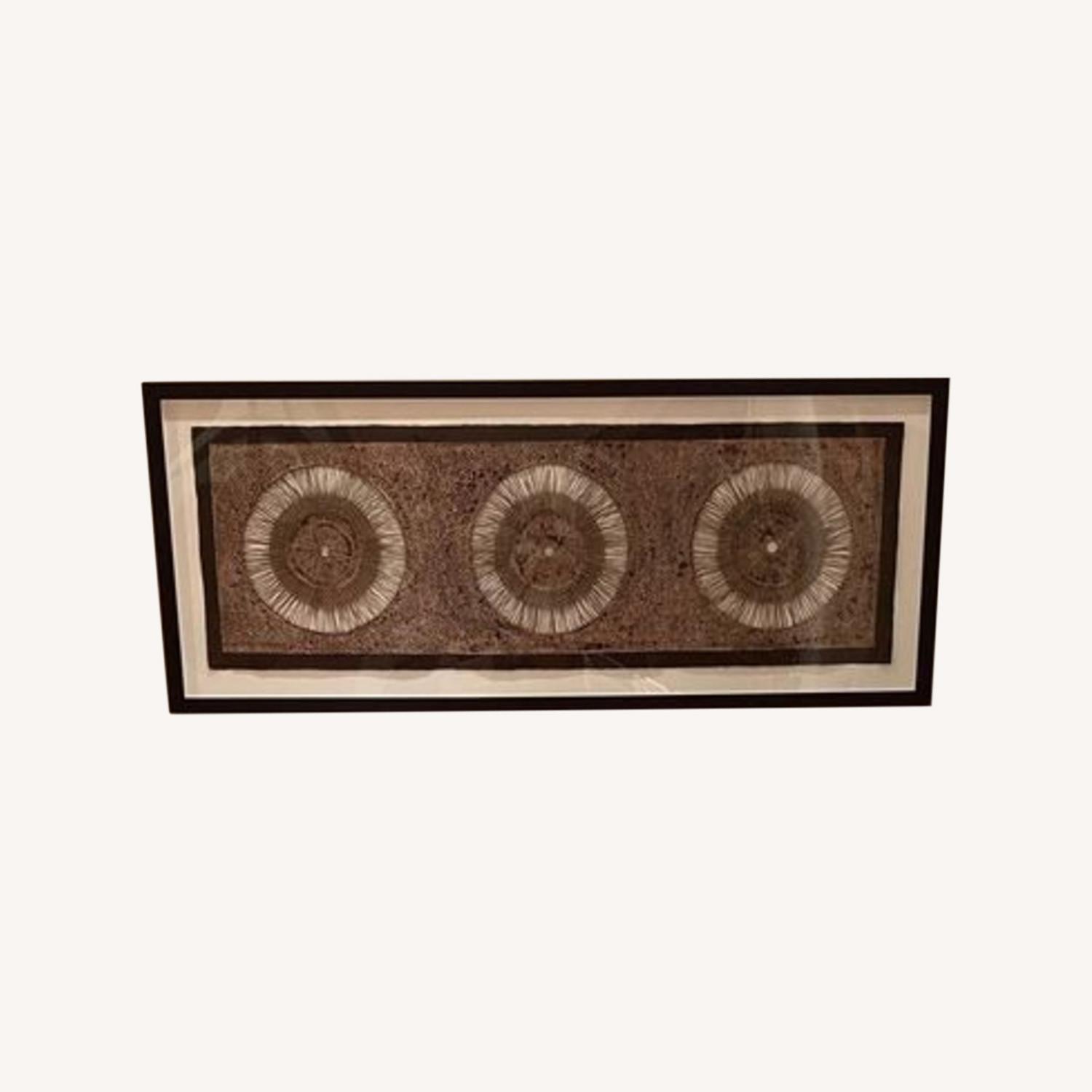 Framed Mexican Amate Wall Art - image-0