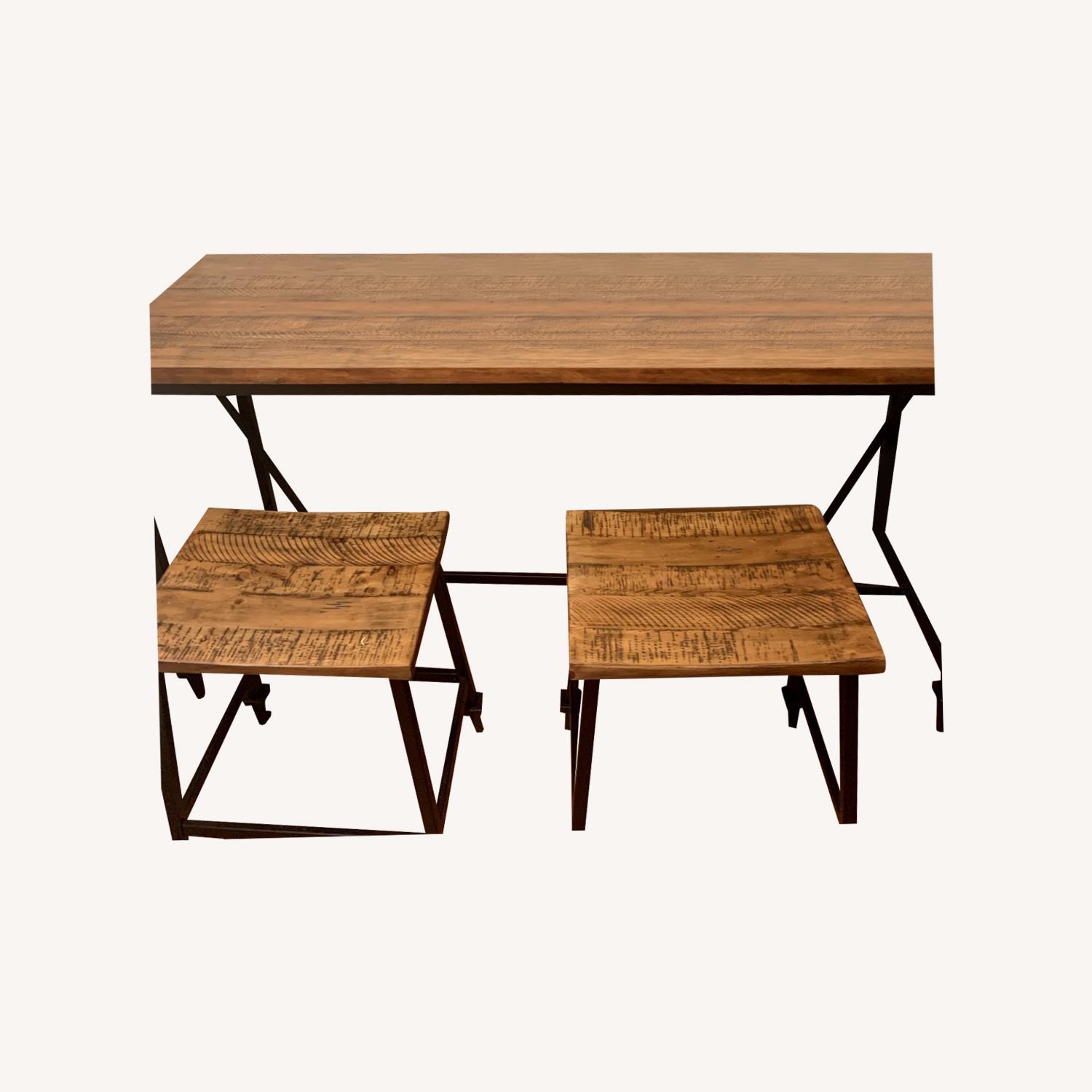Counter Height Bar Table & Stools Set - image-0
