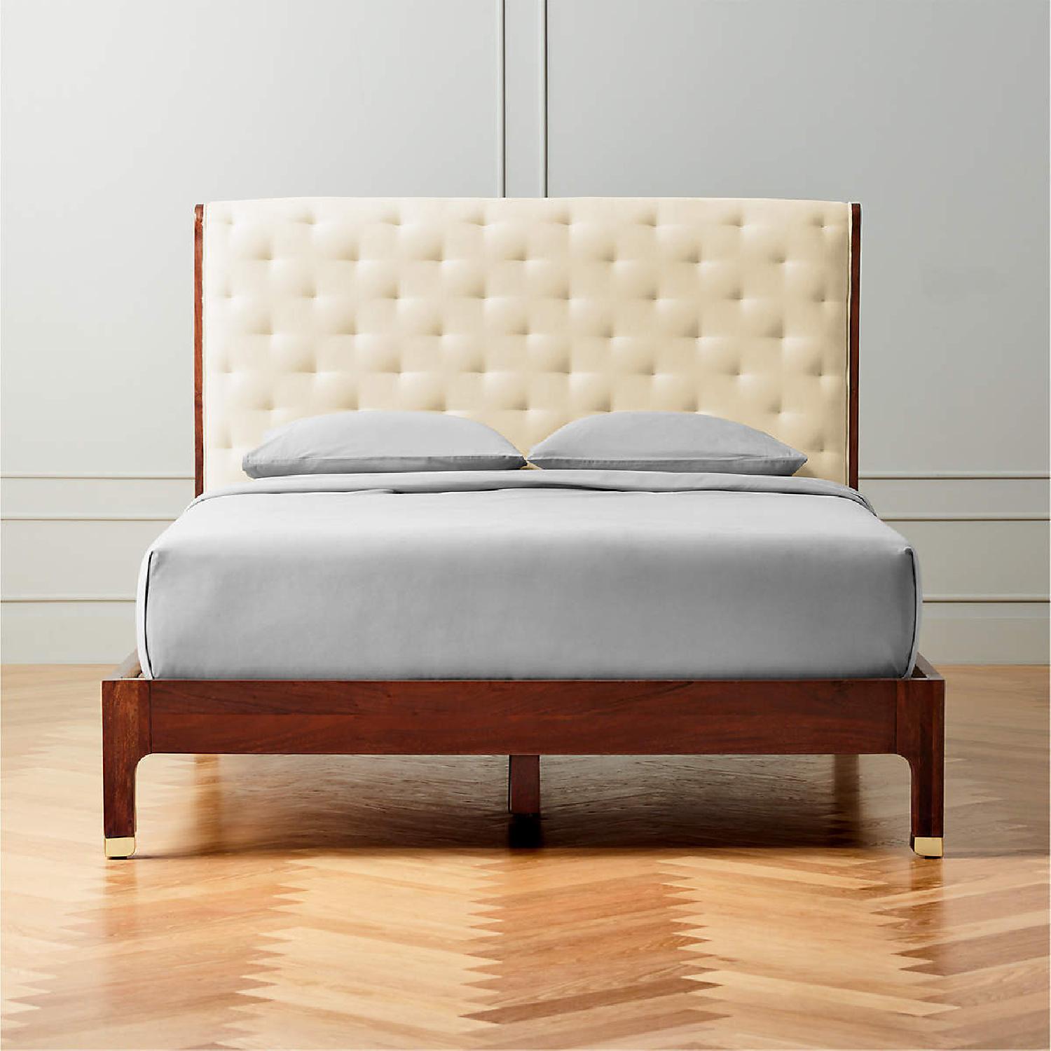 CB2 Crosby Tufted Queen Bed - image-4