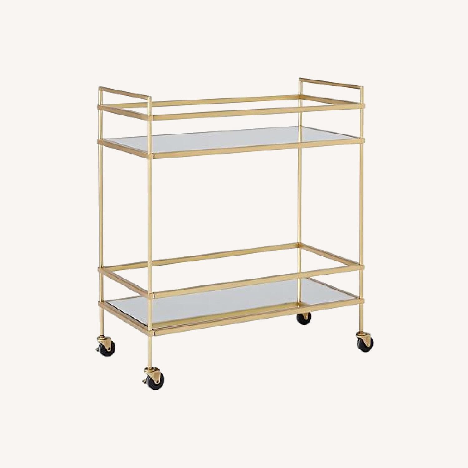 West Elm Terrace Bar Cart - image-0