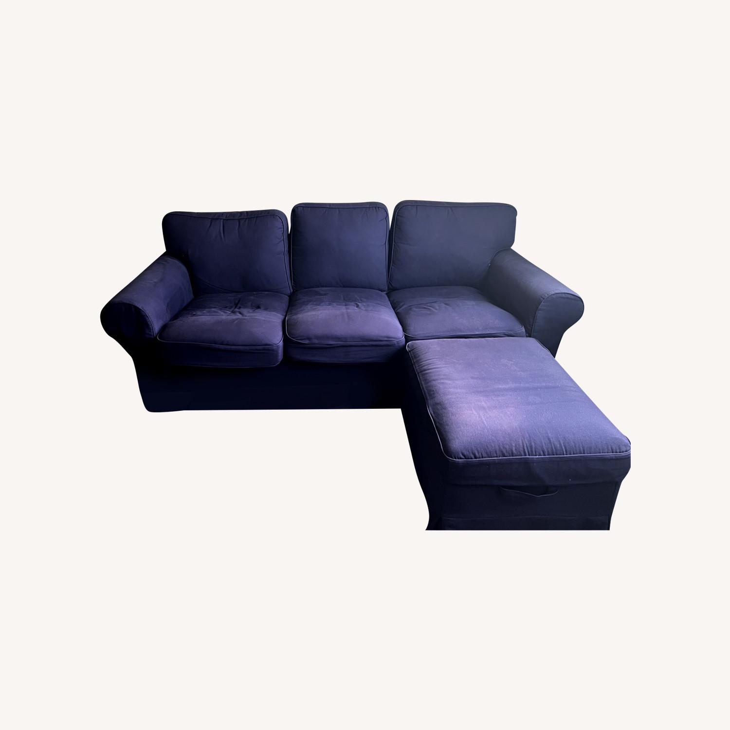 IKEA Uppland 3-seater Sofa With Custom Slip Cover - image-0